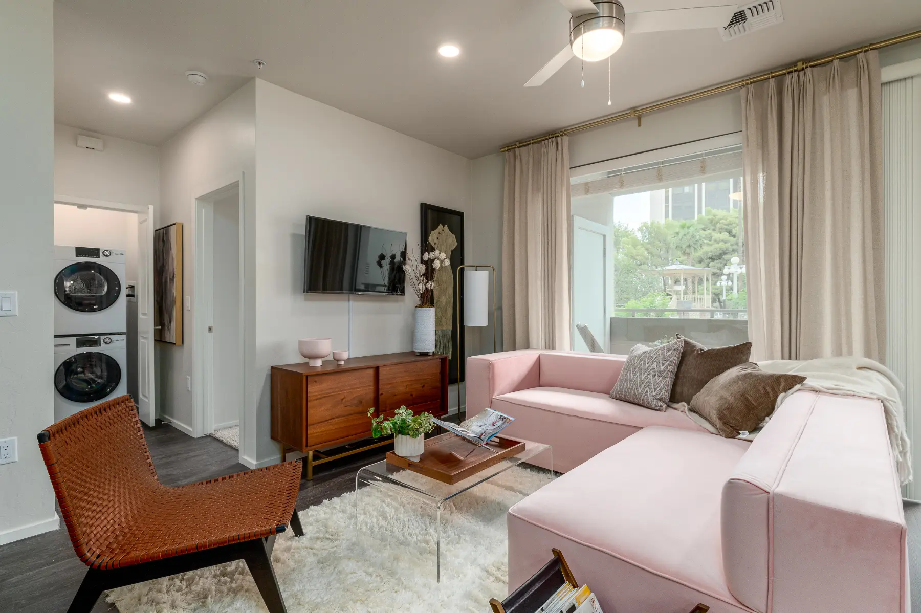 The Flin living room