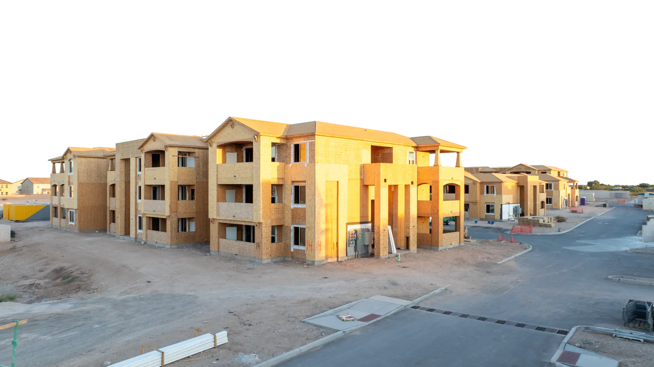 HSLCS construction site in progress.