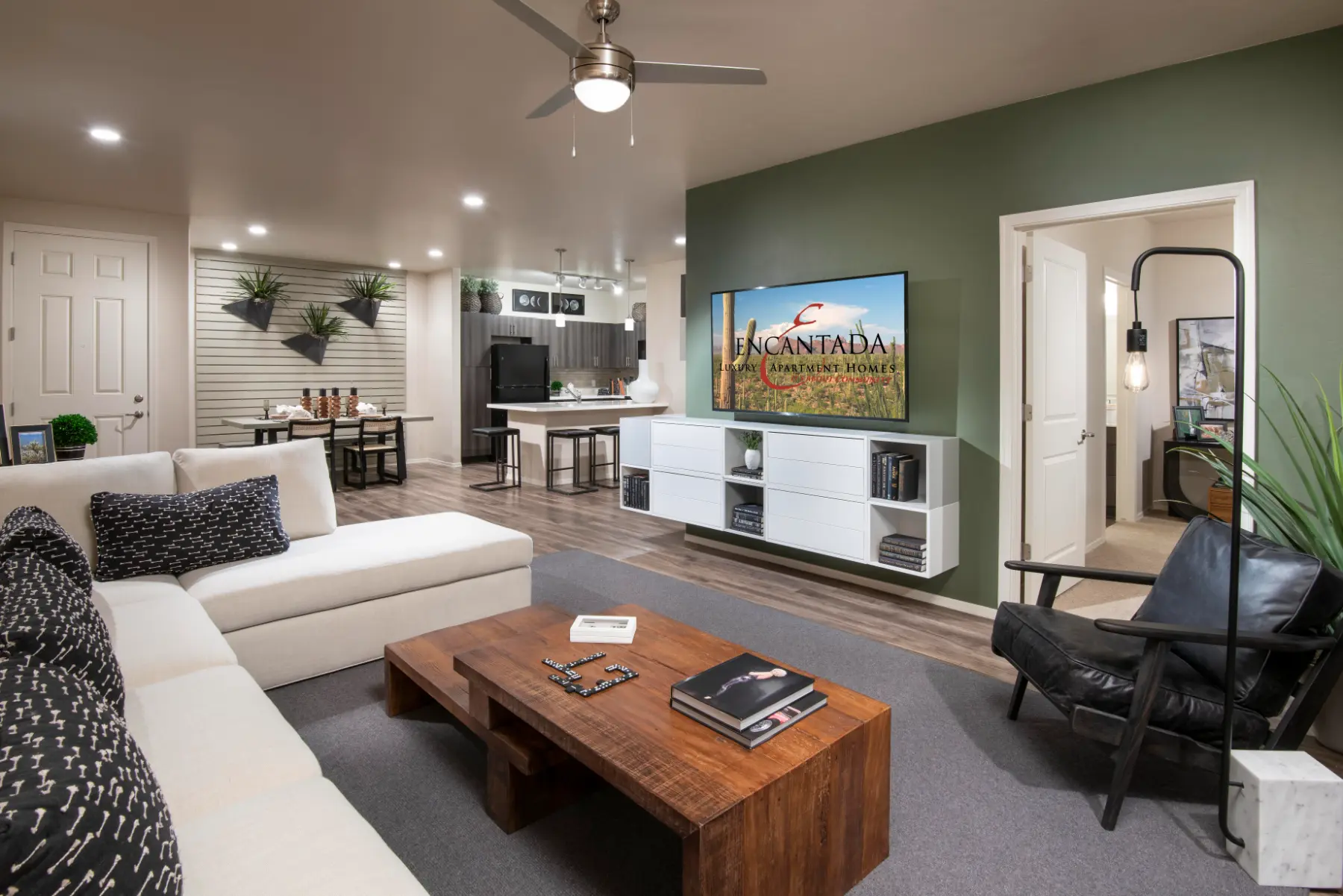 Encantada Continental Reserve 2B Living Room