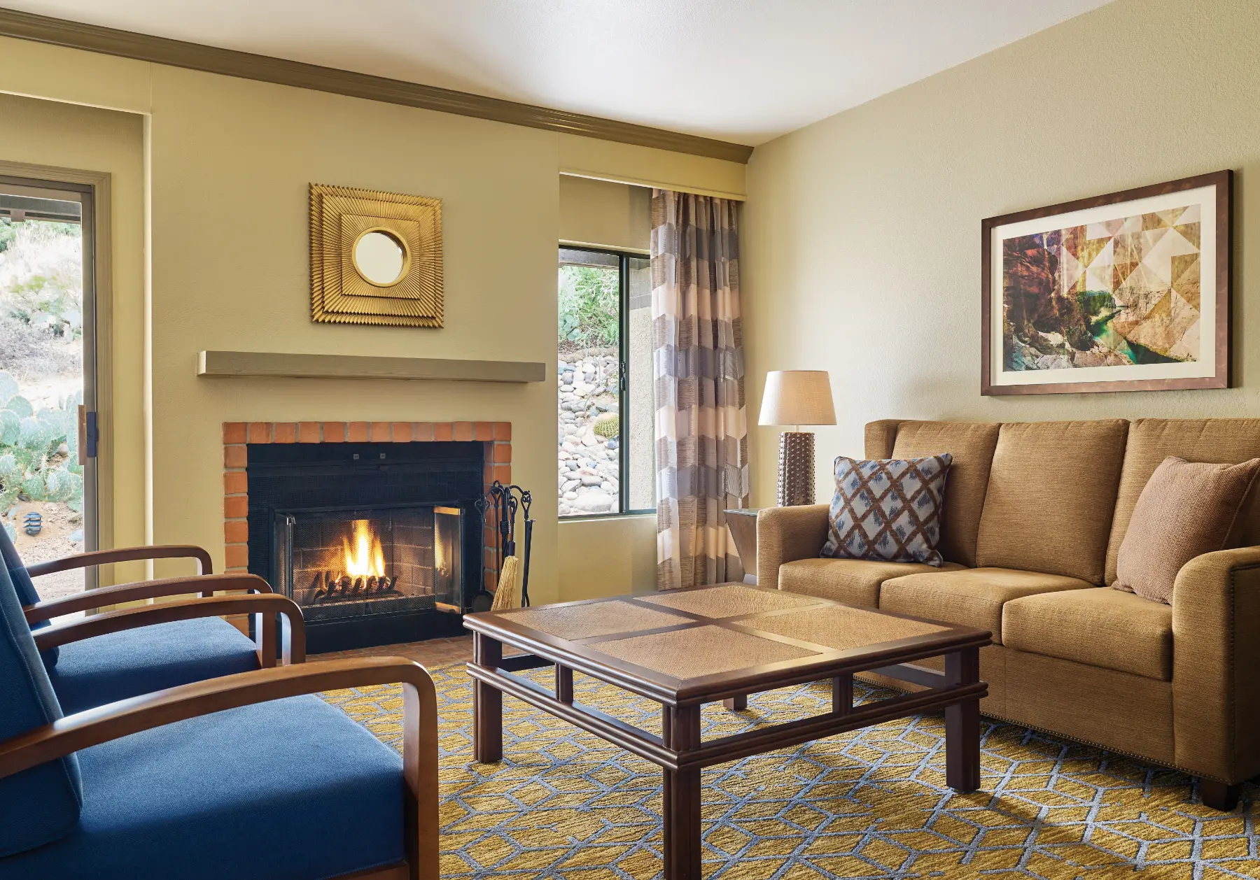 Hilton El Conquistador living room