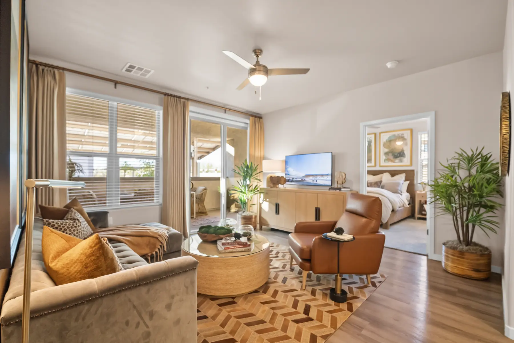 Encantada La Estancia living room