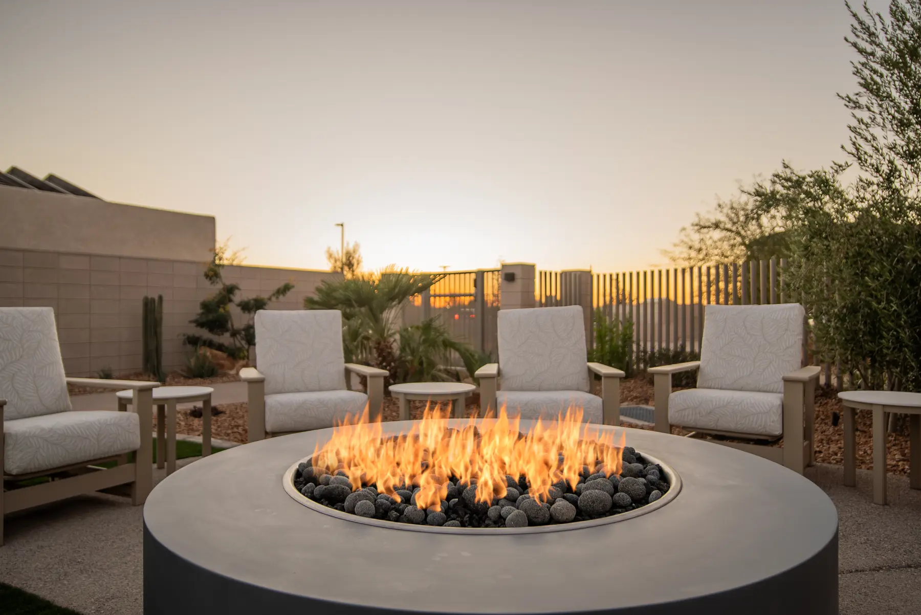 Encantada La Estancia firepit