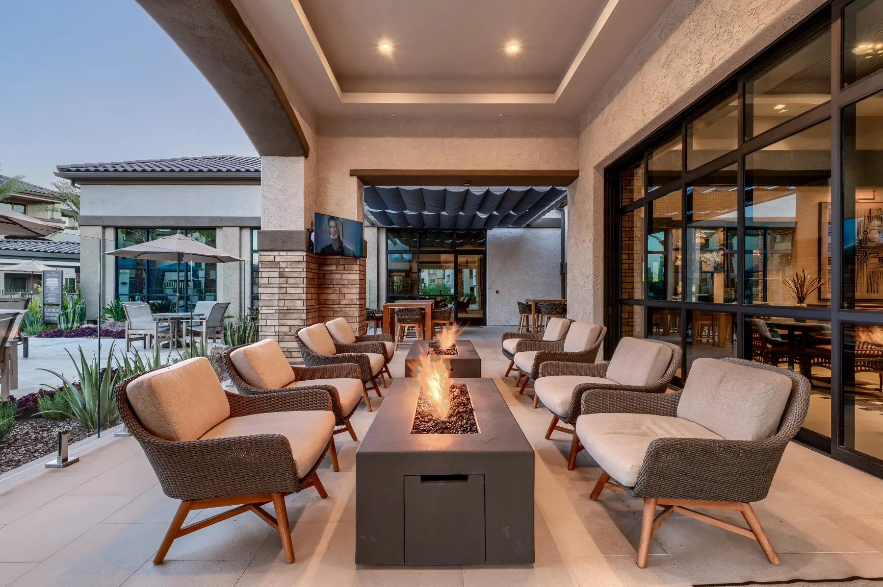 Encantada Rita Ranch fire pit