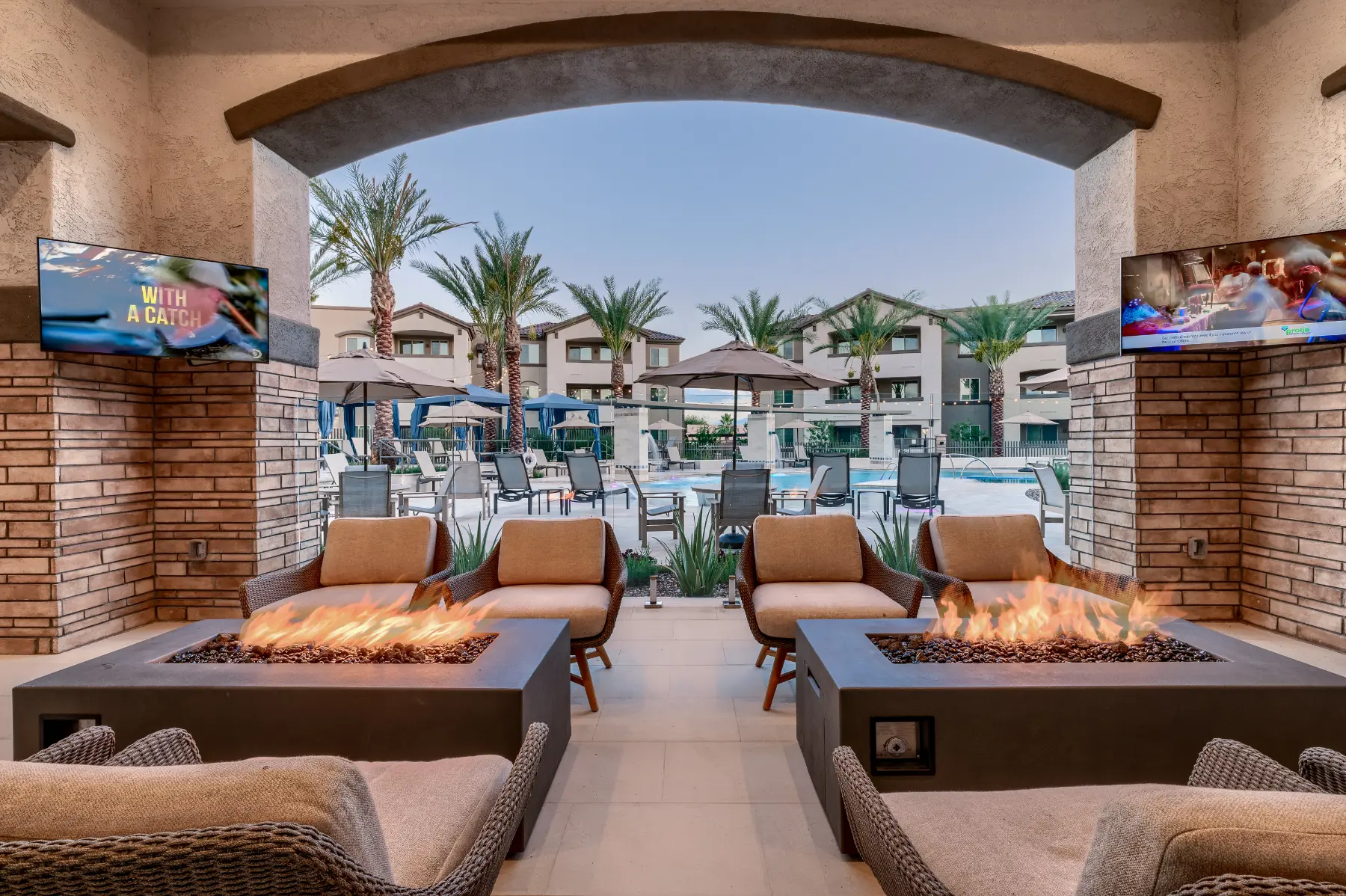 Encantada Rita Ranch fire pit