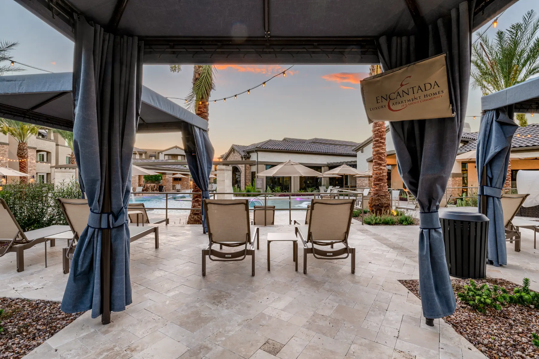 Encantada Rita Ranch poolside view